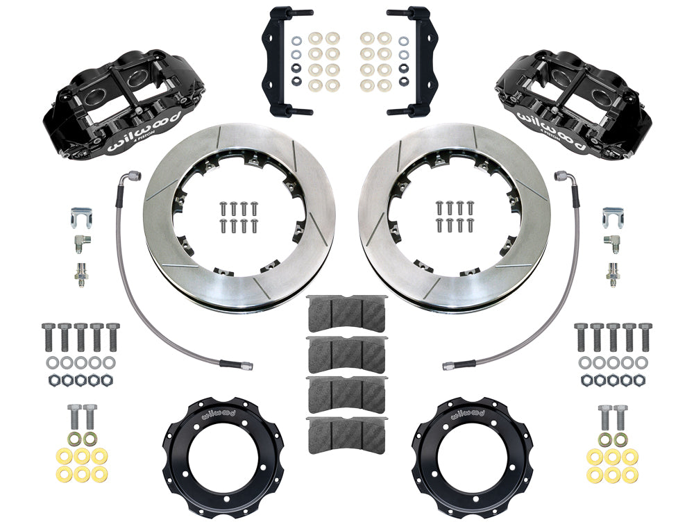 Wilwood Superlite Front Big Brake Kits 1969-1974 Porsche 911 3.00 MT (GT Slotted 12.19" Rotor)