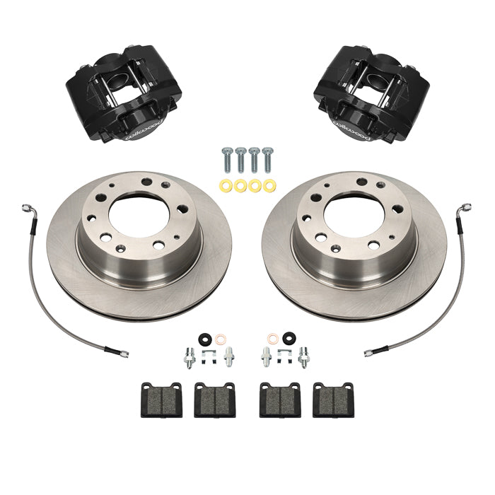 Wilwood D31 OE Replacement Rear Brake Kits 1969-1983 Porsche 911 Base Model 3.00 MT (Plain 11.42" Rotor)