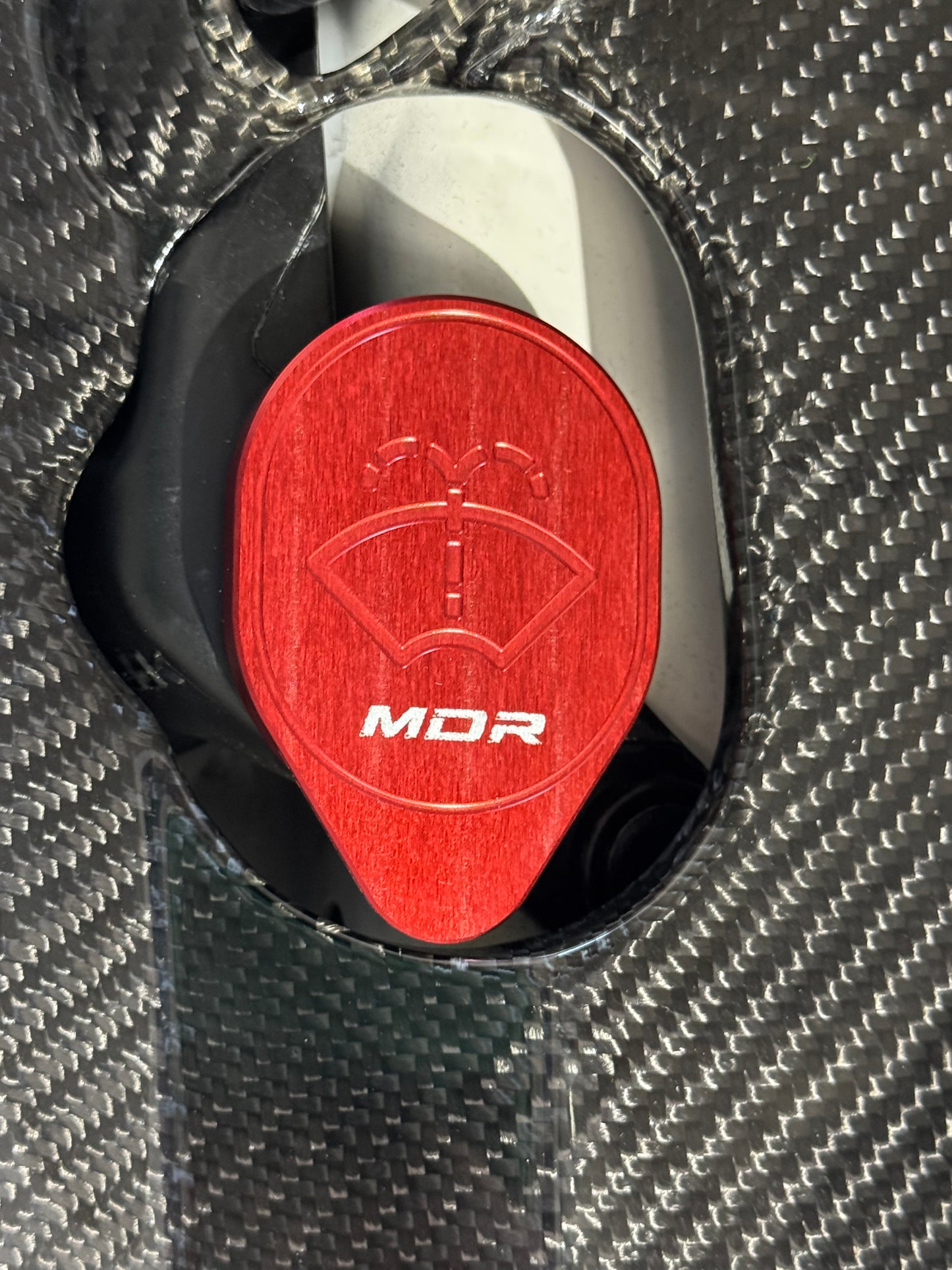 MDR Industries Windshield Washer Reservoir Covers Acura Integra Type S (DE5) Honda Civic Type R (FL5)