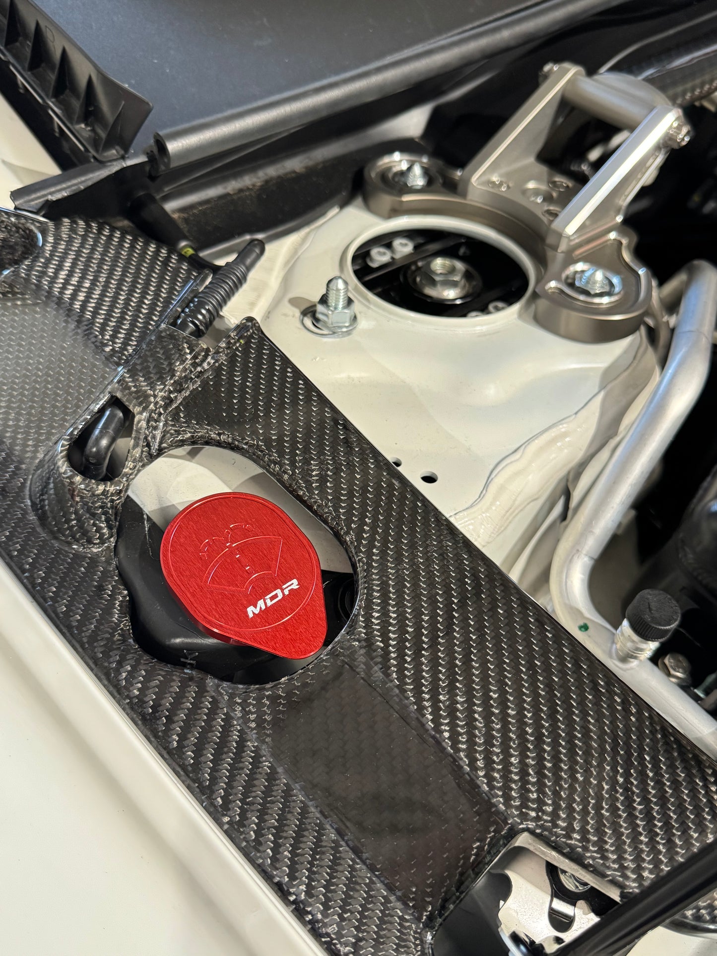 MDR Industries Windshield Washer Reservoir Covers Acura Integra Type S (DE5) Honda Civic Type R (FL5)
