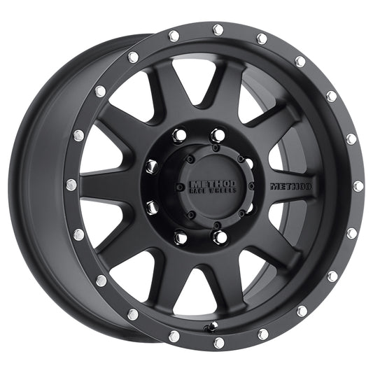 16x8.0 Method MR301 Standard Matte Black