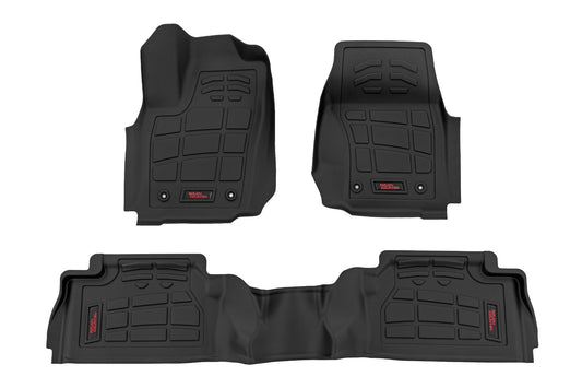 Rough Country Sure-Fit Floor Mats 2024-2026 Toyota Tacoma TRD PRO