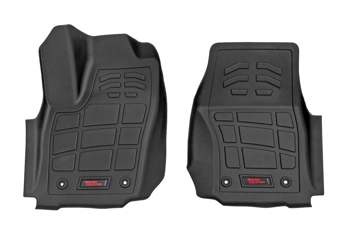 Rough Country Sure-Fit Floor Mats 2024-2026 Toyota Tacoma TRD PRO