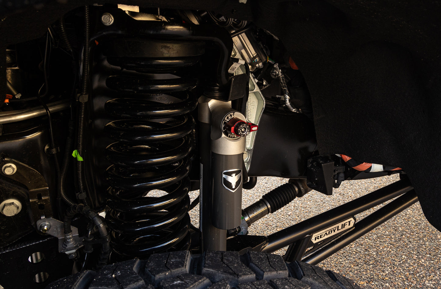 ReadyLift 6" Coil Spring Suspension System with Falcon MAX3.3 Shocks and Radius Arms 2023-2025 Ford Super Duty F250/F350 4WD