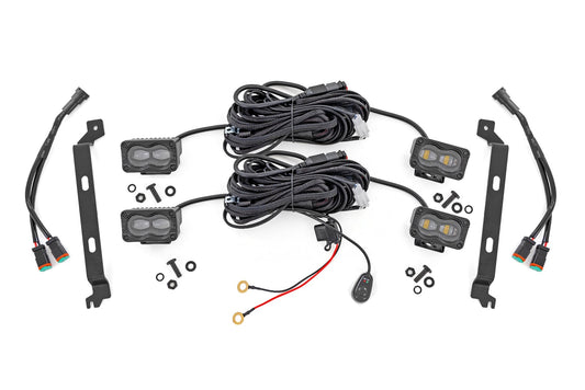 Rough Country LED Fog Lamp Kit 2024-2026 Toyota Tacoma 2WD/4WD