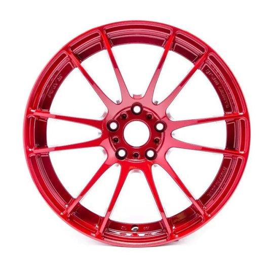 18x9.5 Gram Lights 57XTREME Spec-D Milano Red 5x114.3 Bolt Pattern / +38mm Offset
