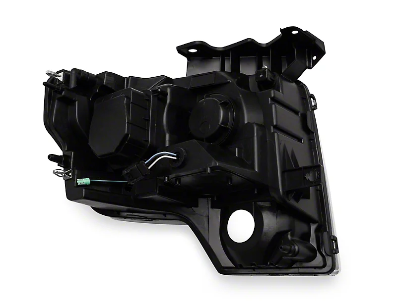 Raxiom Projector Headlights w/ LED Accent 2009–2014 Ford F-150