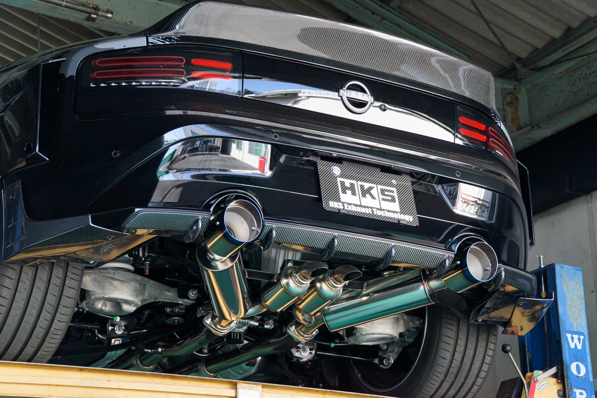 HKS Full Dual Muffler Catback Exhaust System 2022-2024 Nissan 400Z