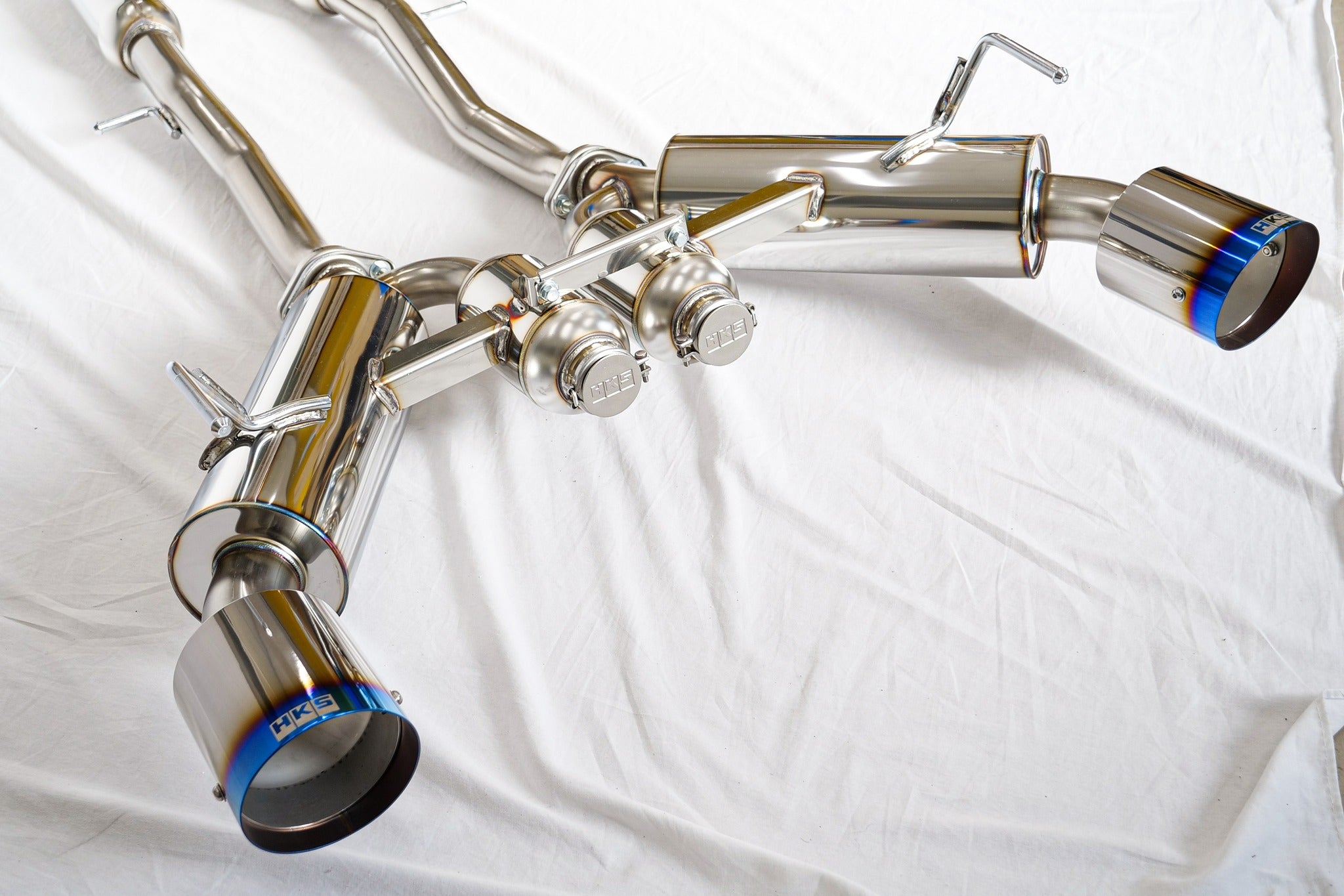 HKS Full Dual Muffler Catback Exhaust System 2022-2024 Nissan 400Z