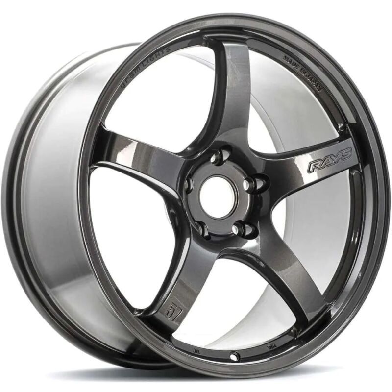 18x9.5 Gram Lights 57CR +38 5X114.3 HS Gunmetallic