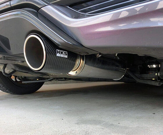 HKS Hi-Power Carbon Axle Back Exhaust 2018-2020 Honda Fit GK5 (L15B)