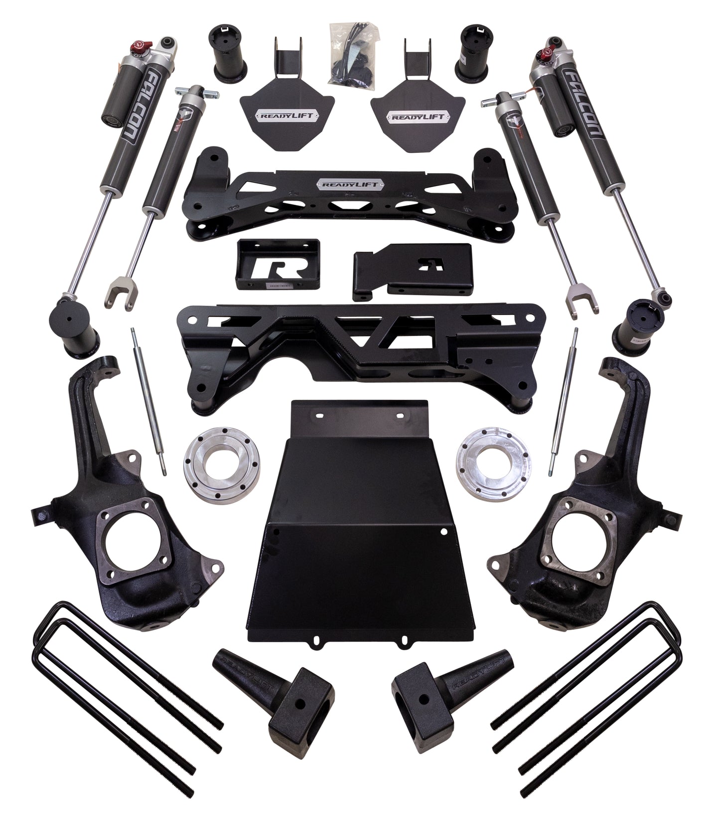 ReadyLift 5-6'' Max 2.1 Suspension System 2011-2019 GM Silverado / Sierra 2500HD-3500HD w/Falcon Shocks