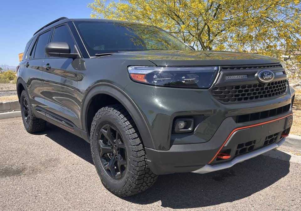 Traxda Leveling Kit 2020-2025 Ford Explorer 4×4/AWD - 1.5" Front / 1.5" Rear 102070