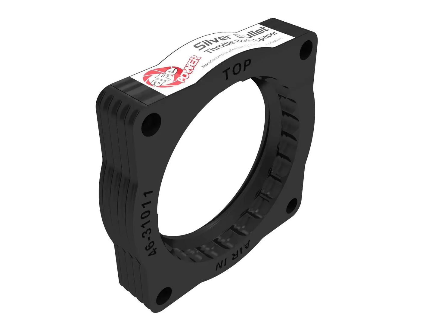 AFE Silver Bullet Throttle Body Spacer 2006-2013 BMW 3-Series (E9X) L6-3.0L N52/N53