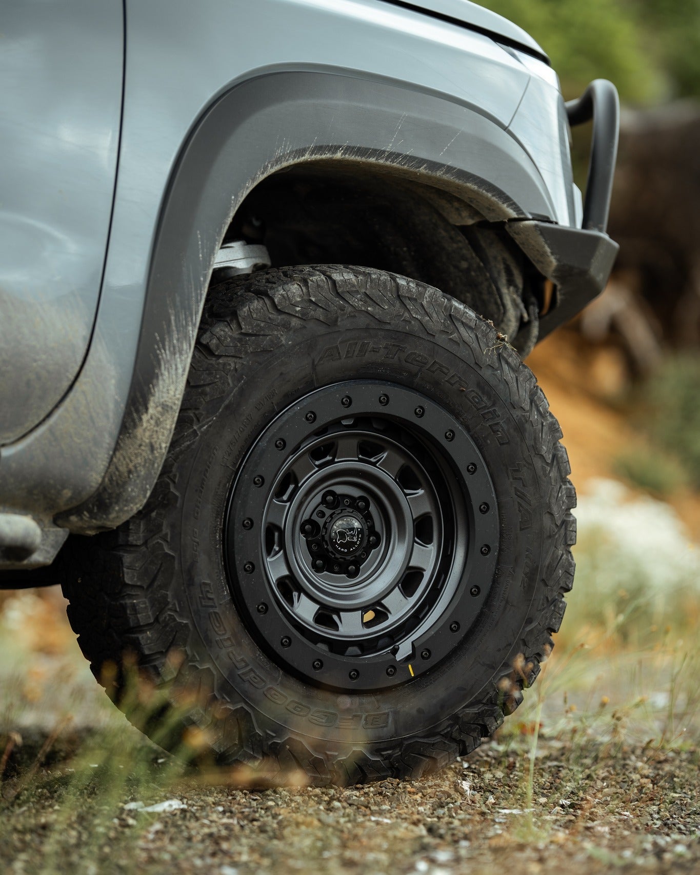 17x9.0 Black Rhino Xplorer BR023 Matte Gunmetal w/ Matte Black Lip