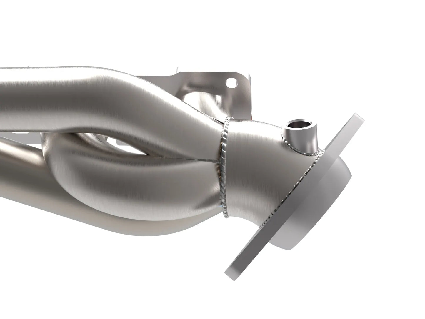 AFE Twisted Steel 304 Stainless Steel Short Tube Header 2021-2024 RAM TRX 1500 (V8, 6.2L)