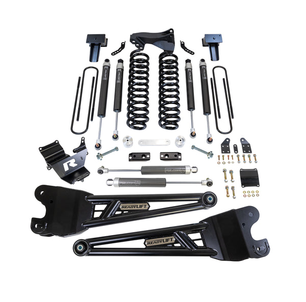 ReadyLift 4" Coil Spring Lift Kit With Falcon Shocks and Radius Arms 2023-2024 Ford F-250 / F-350 Super Duty 4WD