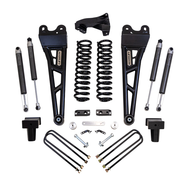 ReadyLift 4" Coil Spring Lift Kit With Falcon Shocks And Radius Arms 2017-2022 Ford F-350 / F-250 Super Duty Diesel 4WD