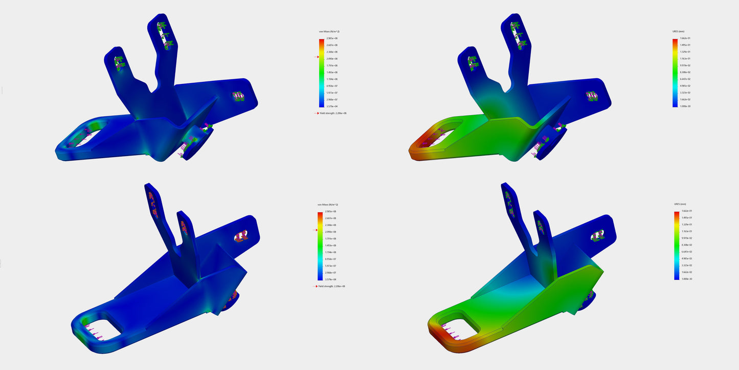 2014-2024 Toyota 4Runner Front Recovery Points