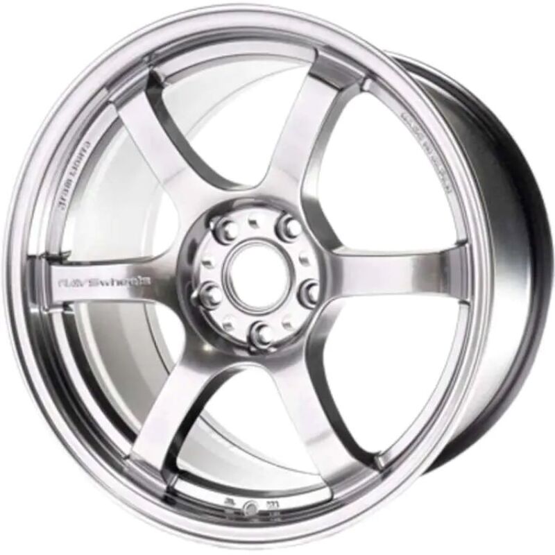 17x9.0 Gram Lights 57DR Grace Silver 5x114.3 Bolt Pattern / +38mm Offset