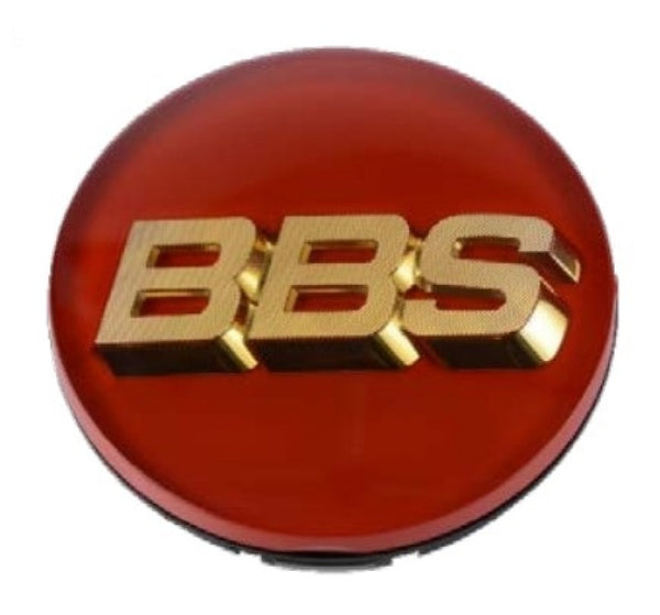 BBS Center Cap 56mm Red/Gold