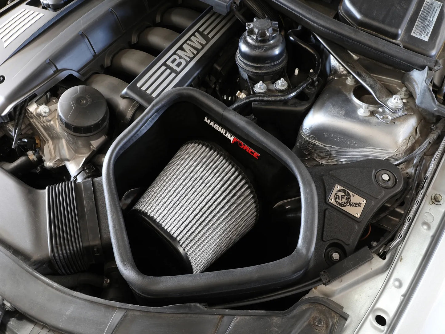 aFe Magnum FORCE Stage-2 Cold Air Intake System 2008-2013 BMW 128i (E82/88) / 2006-2013 3-Series (E90/91/92/93) L6-3.0L N52