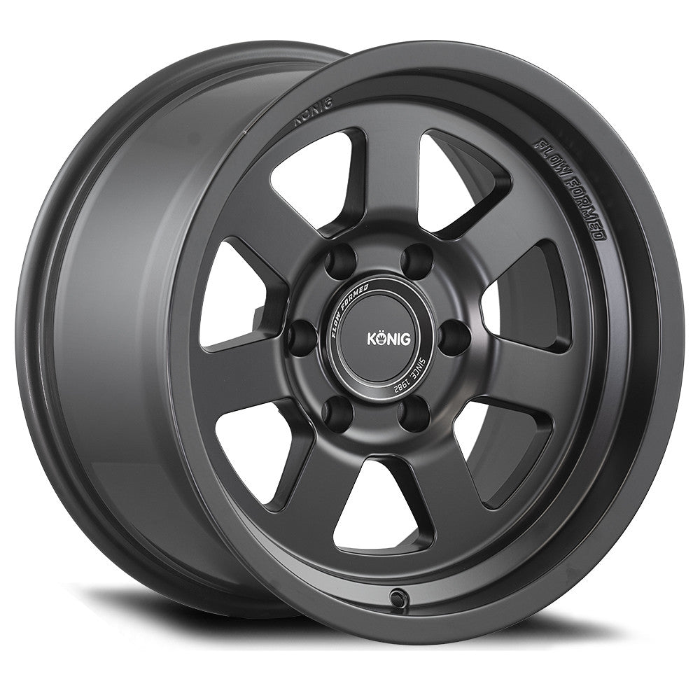 17x9.0 Konig HT2 Matte Black