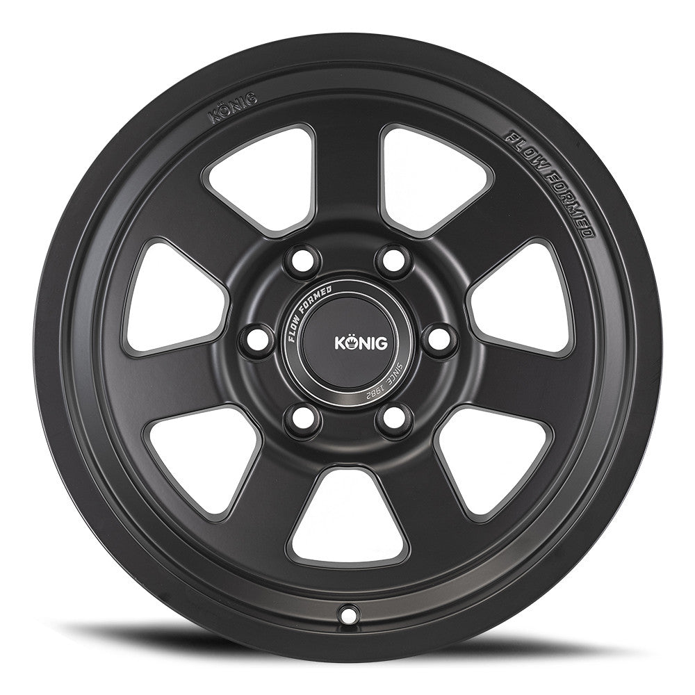 17x9.0 Konig HT2 Matte Black