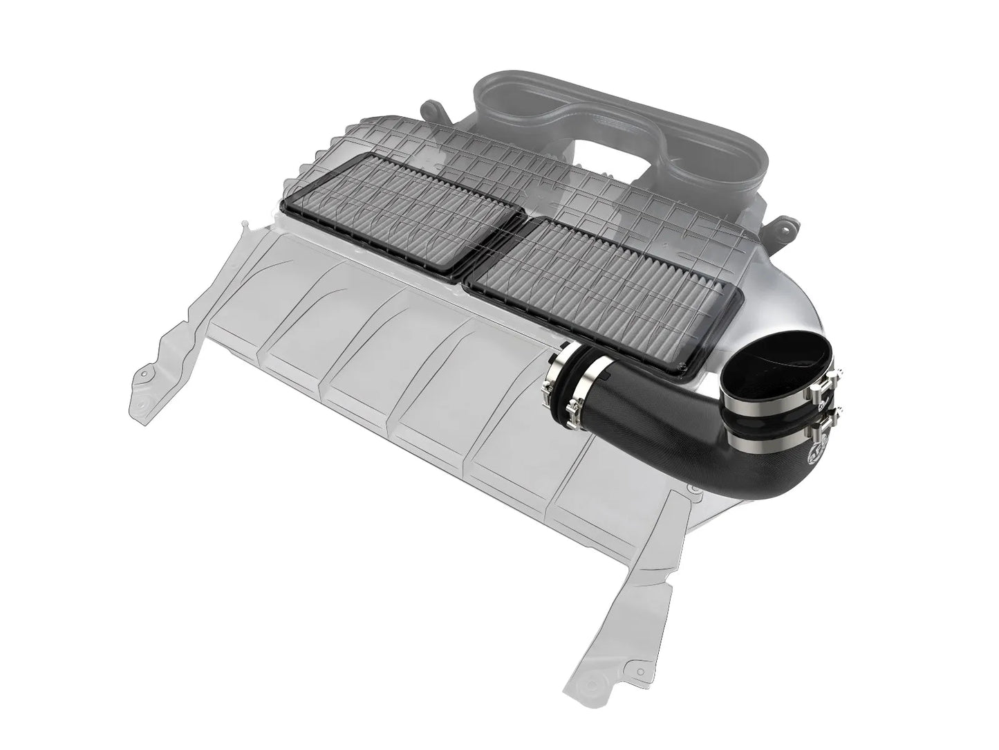 aFe Super Stock Carbon Fiber Induction System 2021-2024 RAM TRX 1500 (V8, 6.2L)
