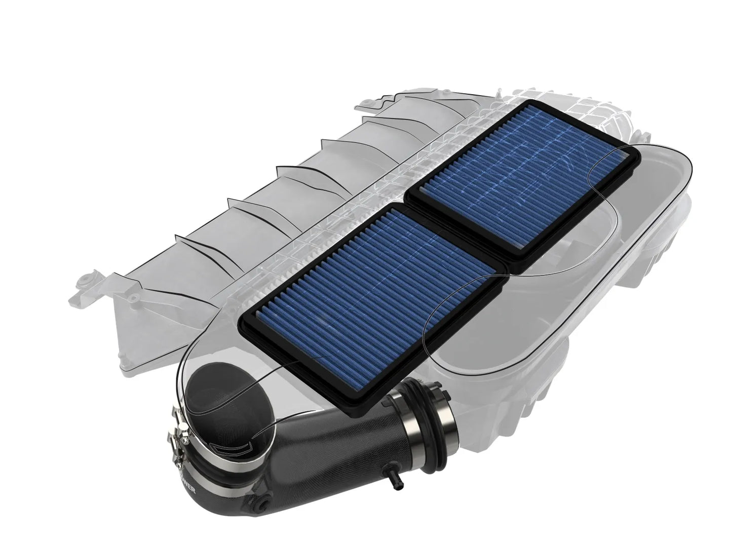 aFe Super Stock Carbon Fiber Induction System 2021-2024 RAM TRX 1500 (V8, 6.2L)