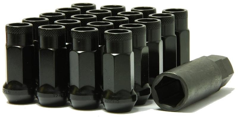 Muteki SR48 Open End Lug Nuts M12x1.25 (48mm tall)