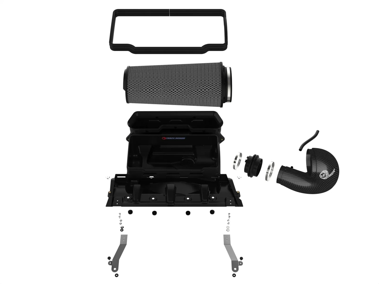 AFE Track Series Carbon Fiber Cold Air Intake System 2021-2024 RAM 1500 TRX V8-6.2L (sc)