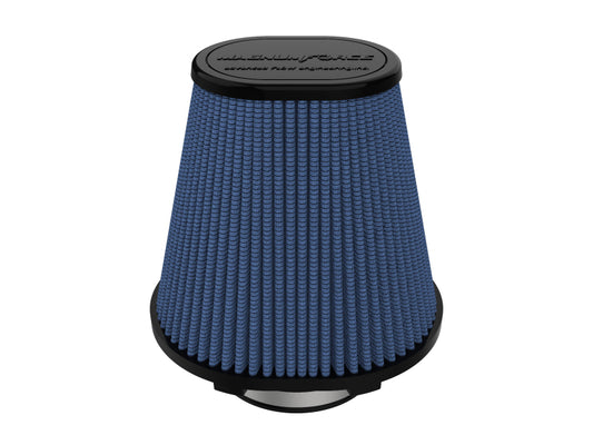 aFe MagnumFORCE Intake Replace Air Filter w/Pro5R Med 4" F x 7.75x6.5" B x 4.75x3.5" T x 7" H