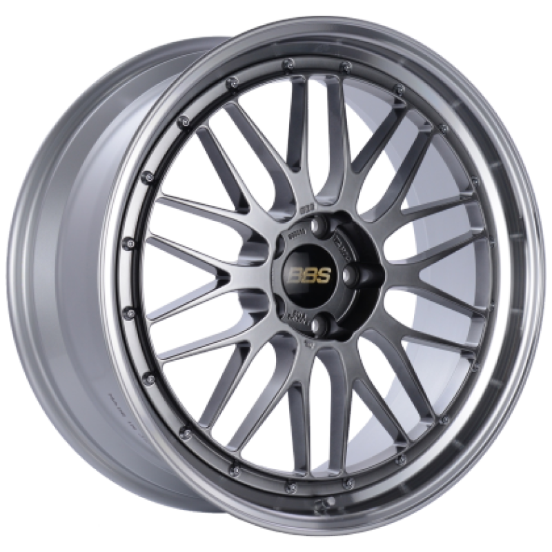 19x9.5 BBS LM / 5x120 / ET22 / Diamond Black Center / Diamond Cut Lip Wheel PFS/Clip Required