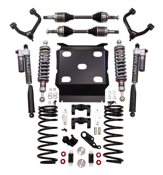 ReadyLift SST2.1 Suspension System with Falcon 2.1 Struts/Shocks | 2022–2025 Toyota Tundra (3" Front)