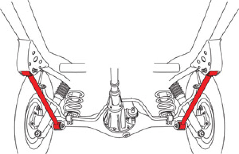 SPC Performance Lower Control Arms 1991-1997 Toyota Land Cruiser