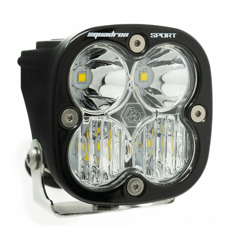 Baja Designs Squadron Sport Black LED Auxiliary Light Pod - Universal