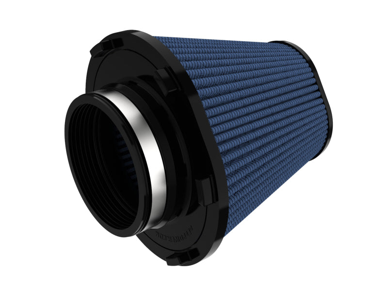 aFe MagnumFORCE Intake Replace Air Filter w/Pro5R Med 4" F x 7.75x6.5" B x 4.75x3.5" T x 7" H