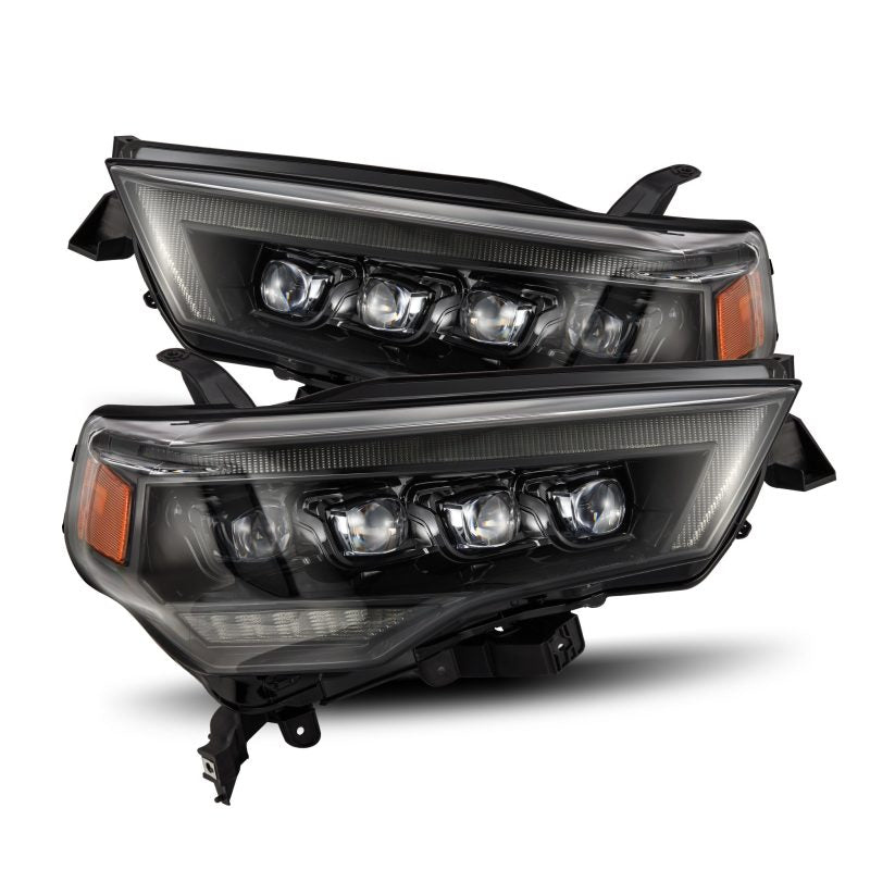 AlphaRex 2014-2024 Toyota 4Runner MK II NOVA-Series LED Projector Headlights Alpha-Black