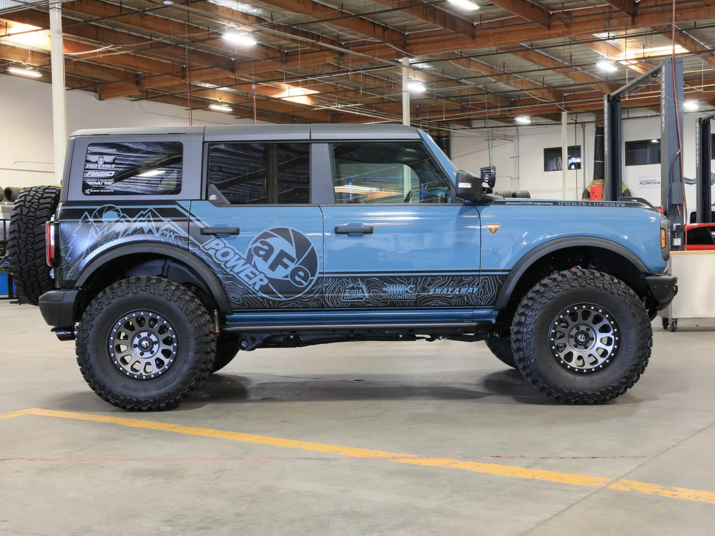 aFe Power Terra Guard Off-Road Slider 2021-2025 Ford Bronco (4-Door)