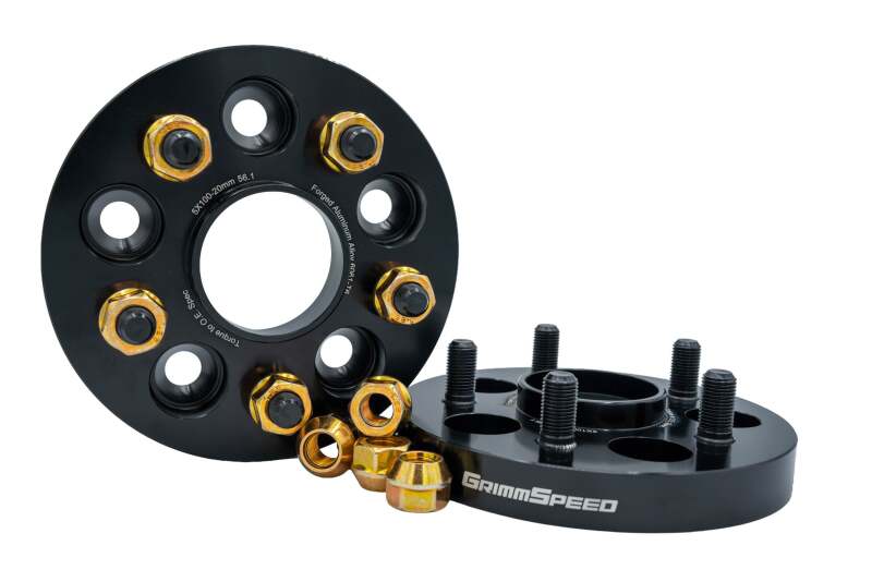 GrimmSpeed 5x100 Wheel Spacer Kits (Pair)