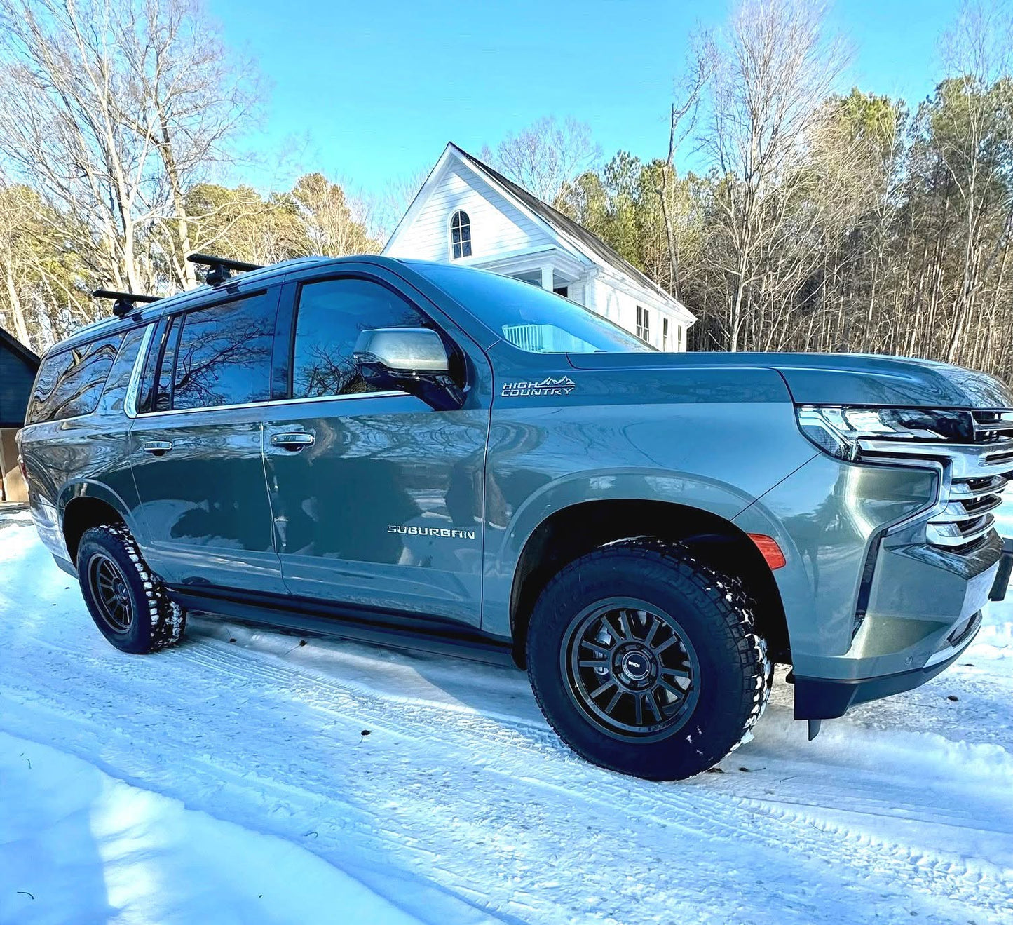 Traxda 2007-2024 Cadillac Escalade / Chevy Avalanche/Tahoe/Suburban / GMC Yukon – Front 2.5" / Rear 1.25" Lift Kit