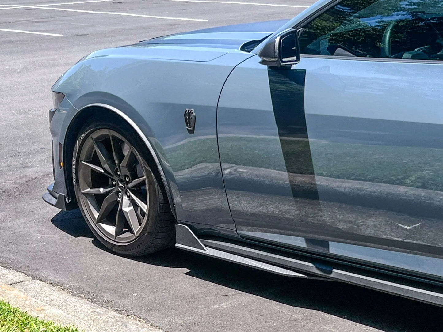 2024-Current Ford Mustang Side Skirt Extension