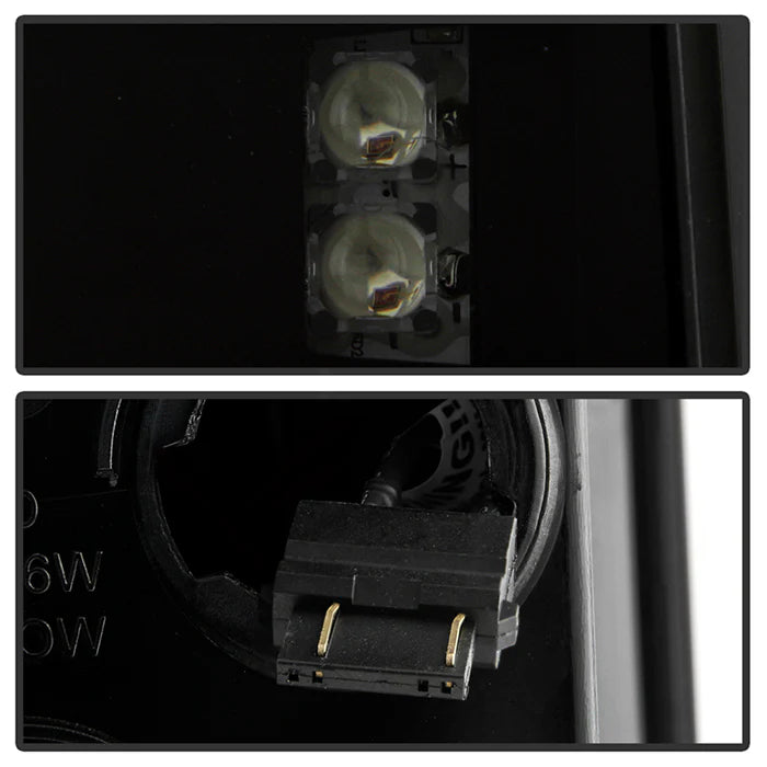 2000-2006 Chevy Suburban/Tahoe 1500/2500 / GMC Yukon/Yukon XL / 2001-2006 GMC Yukon Denali/Denali XL ( Lift Gate Style Only ) LED Tail Lights - Black Smoke