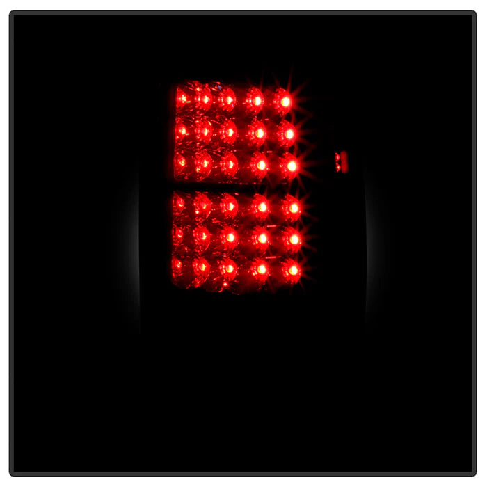 2000-2006 Chevy Suburban/Tahoe 1500/2500 / GMC Yukon/Yukon XL / 2001-2006 GMC Yukon Denali/Denali XL ( Lift Gate Style Only ) LED Tail Lights - Black Smoke