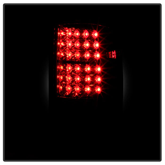 2000-2006 Chevy Suburban/Tahoe 1500/2500 / GMC Yukon/Yukon XL / 2001-2006 GMC Yukon Denali/Denali XL ( Lift Gate Style Only ) LED Tail Lights - Red Clear