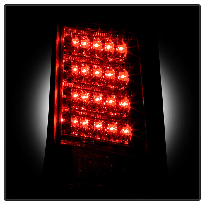 Scion XB 2003-2007 Version 2 LED Tail Lights - Red Clear