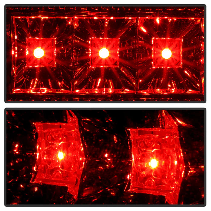 Scion XB 2003-2007 Version 2 LED Tail Lights - Red Clear