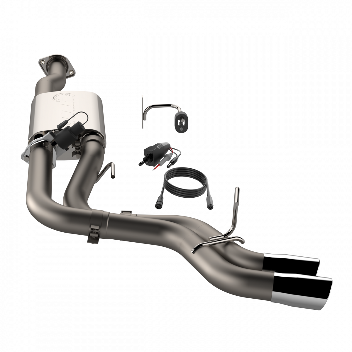 Quick Time Performance 2015-2020 Ford F-150 Screamer Cat Back Polished Tips