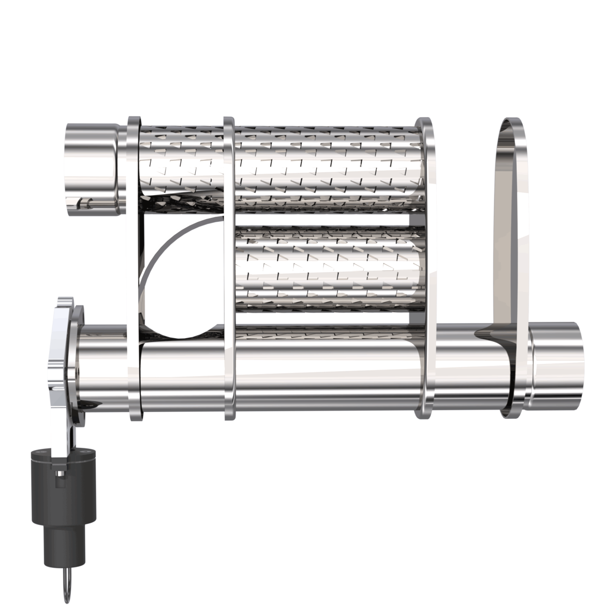 QTP 2.50 Inch Reverse Screamer Twintronic Muffler